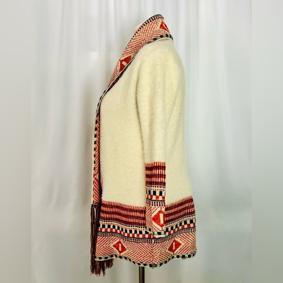 Maxsport Women's Long Cardigan Sweater Tribal or Aztec Pattern (681) - Picture 5 of 10